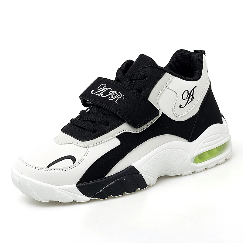 

Men Casual Shoes Autumn Winter Men Sneakers Comfortable Motion High Tops Basketball Air Shoes Male Footwear Black White Trainers