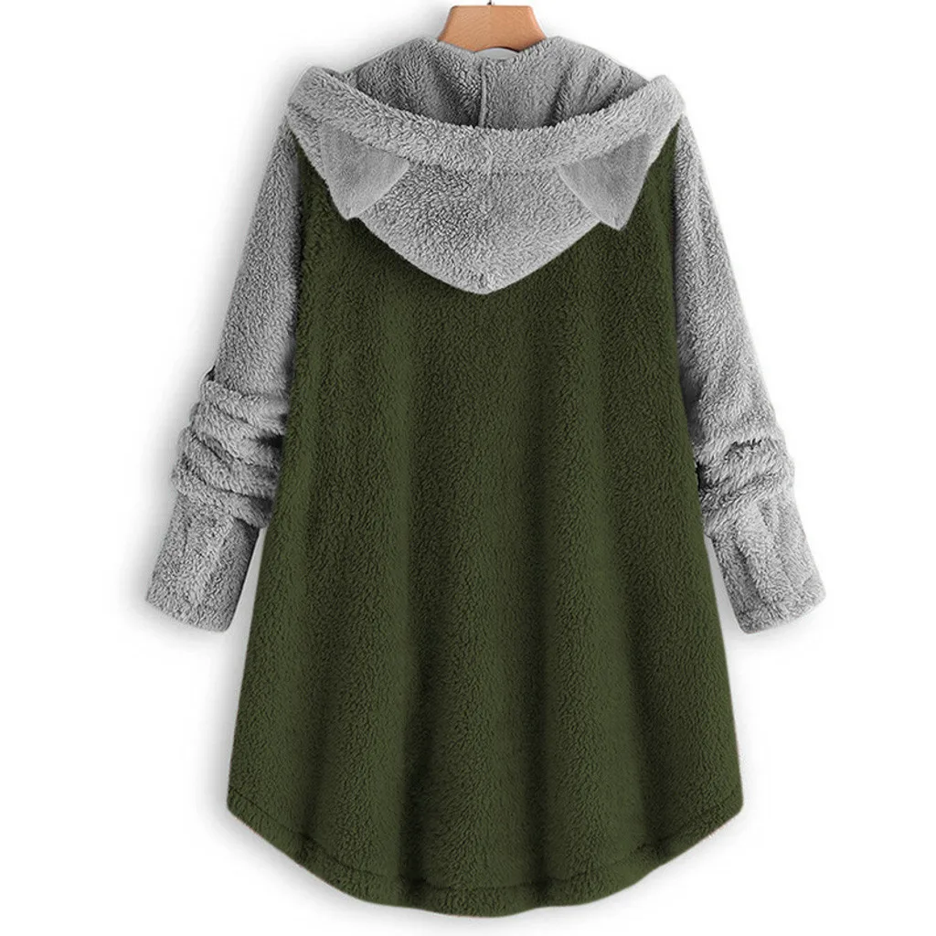 Ropa mujer, женские толстовки, пальто на пуговицах, пэчворк, s, пуловер с капюшоном, свободного размера плюс, bluza damsk sudaderas mujer