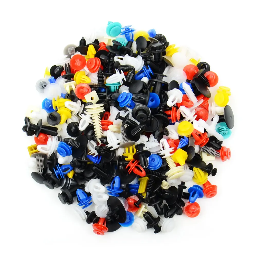 50pcs/100pcs 유니버설 혼합 자동 패스너 자동차 범퍼 클립 리테이너 자동차 패스너 리벳 도어 패널 라이너 모든 자동차 도매