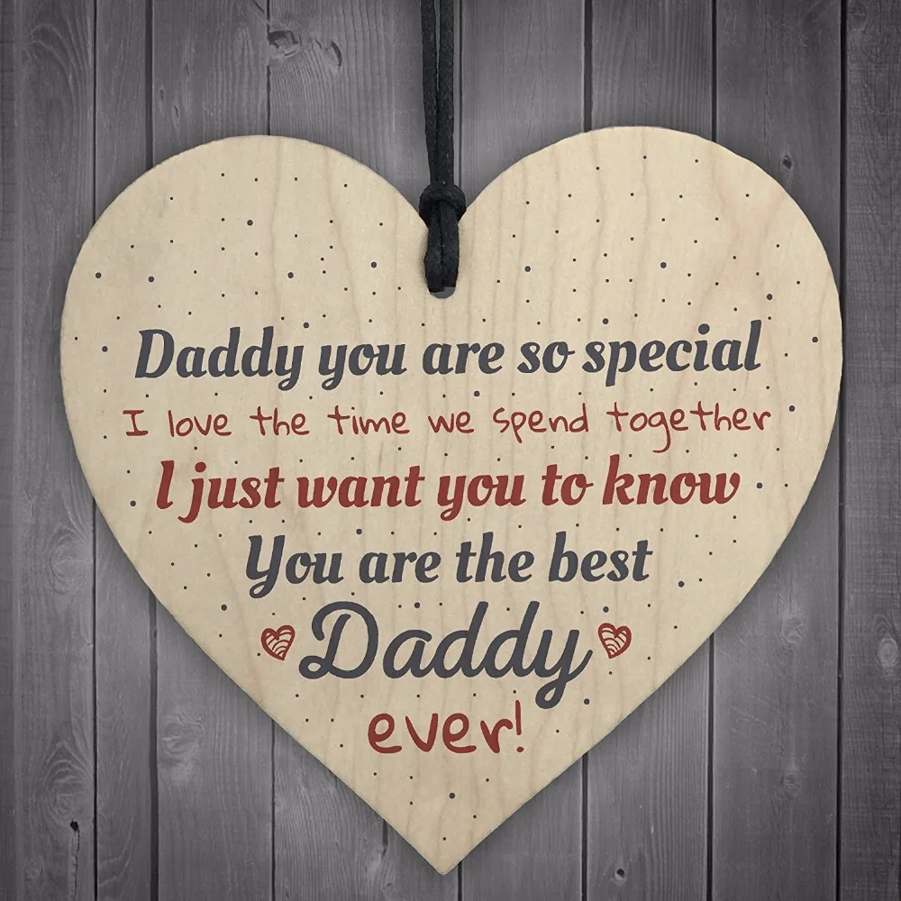 5-Meijiafei-Best-Daddy-Ever-Fathers-Day-Dad-Gift-Wood-Heart-Sign-Thank-You-Gift-From-Daughter