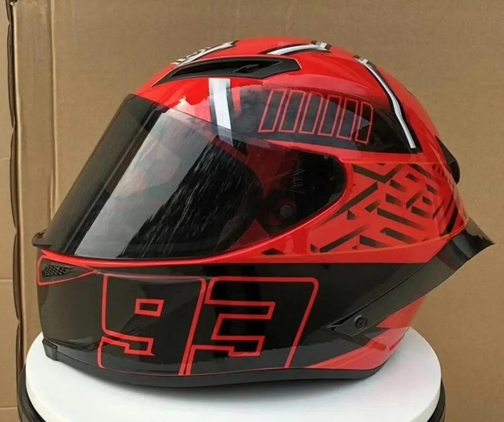 GT Воздушный Двигатель helm SHO E i Red Ant 93 мотоциклетный гоночный шлем безопасности