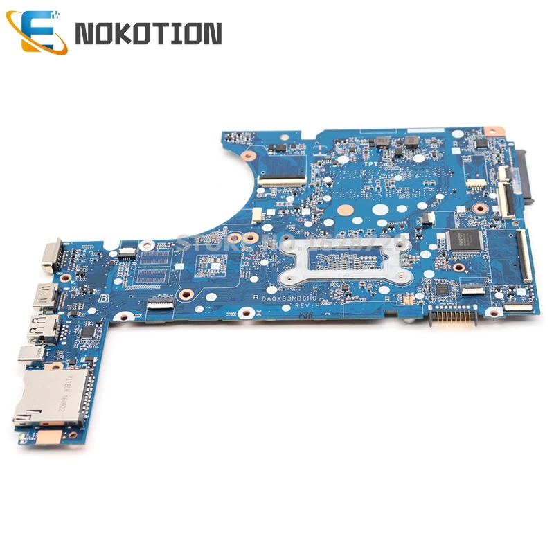 NOKOTION 907712-601 907712-001 аккумулятор большой емкости DA0X83MB6H0 для hp 450 G4 470 Материнская плата ноутбука SR2ZU i5-7200U Процессор DDR3L полный тест