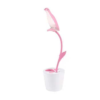 

Portable USB Night Lights Novelty Gift Lovely Bird-shaped LED Table Lights For Laptop Keyboard Children Eye Protection Lamp