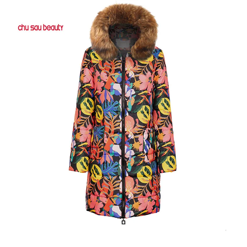 Cotton Suit-dress Heavy Seta Lead Down Cotton-padded Clothes Nation Wind