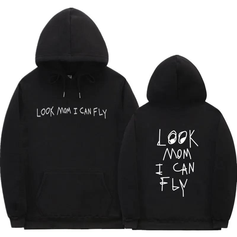 Худи мужское off white худи Трэвиса Скотта ASTROWORLD с надписью I can fly Мужской пуловер в