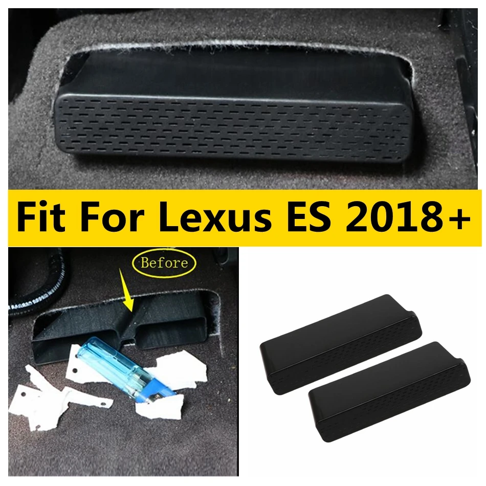 

Seat Under Below Air Conditioning Vent AC Outlet Cover Protection Cover Fit For Lexus ES 2018 - 2023 F Sport Style Accessories