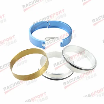 

Quick Release Aluminum Blu Heavy Duty V Band Clamp Kit for 4" inch Intake Pipe
