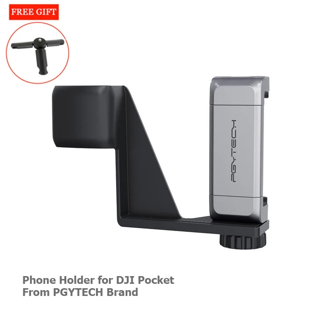 Phone holder PGYTECH для DJI Osmo карманные аксессуары ND CPL фильтры для камеры Osmo Карманный держатель для телефона водонепроницаемый чехол карданный Чехол подставка часть - Цвет: Phone holder