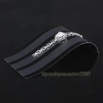 

Wholesale10pcs Acrylic Horizontal Bracelet Showing Stand Watch Holder Necklace Display Rack Bangle Showcase