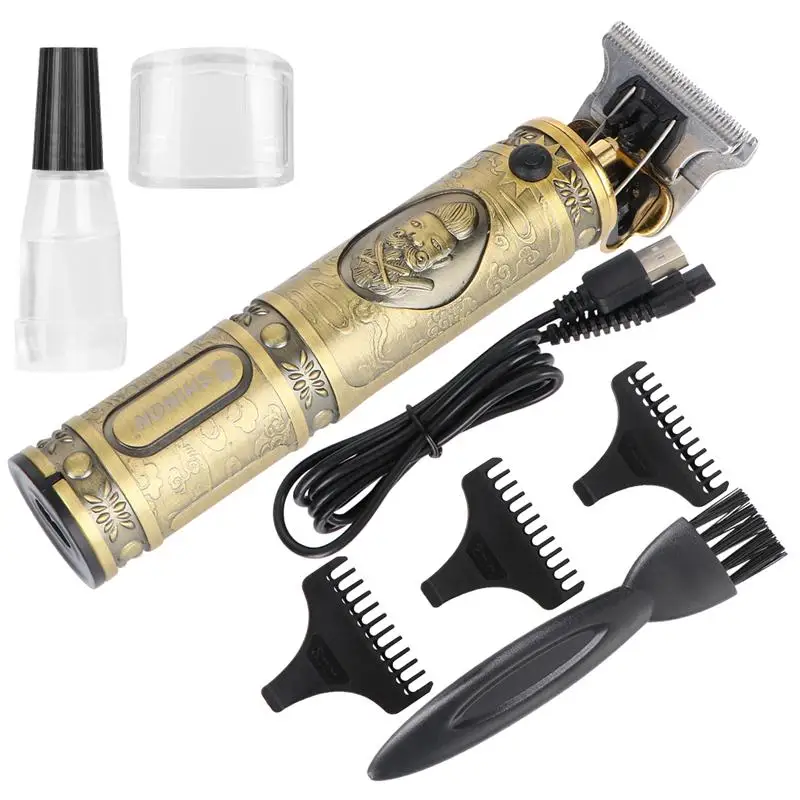 Машинка для стрижки волос с USB зарядкой 1 комплект|Триммеры волос| |