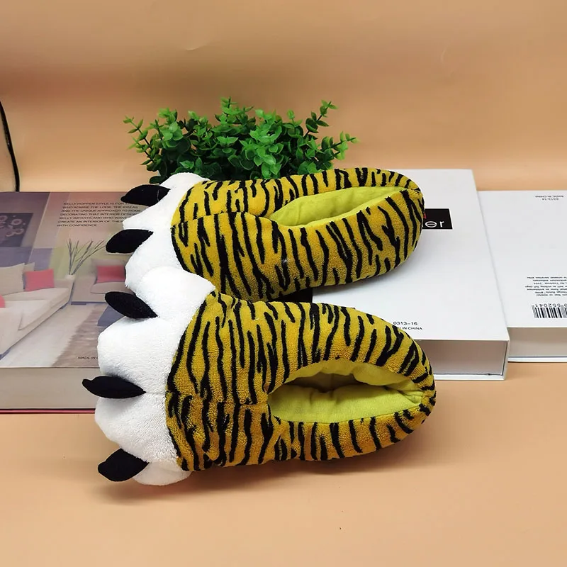 Peluche Pantuflas De Garras Para Adultos Pantuflas Oso Polar