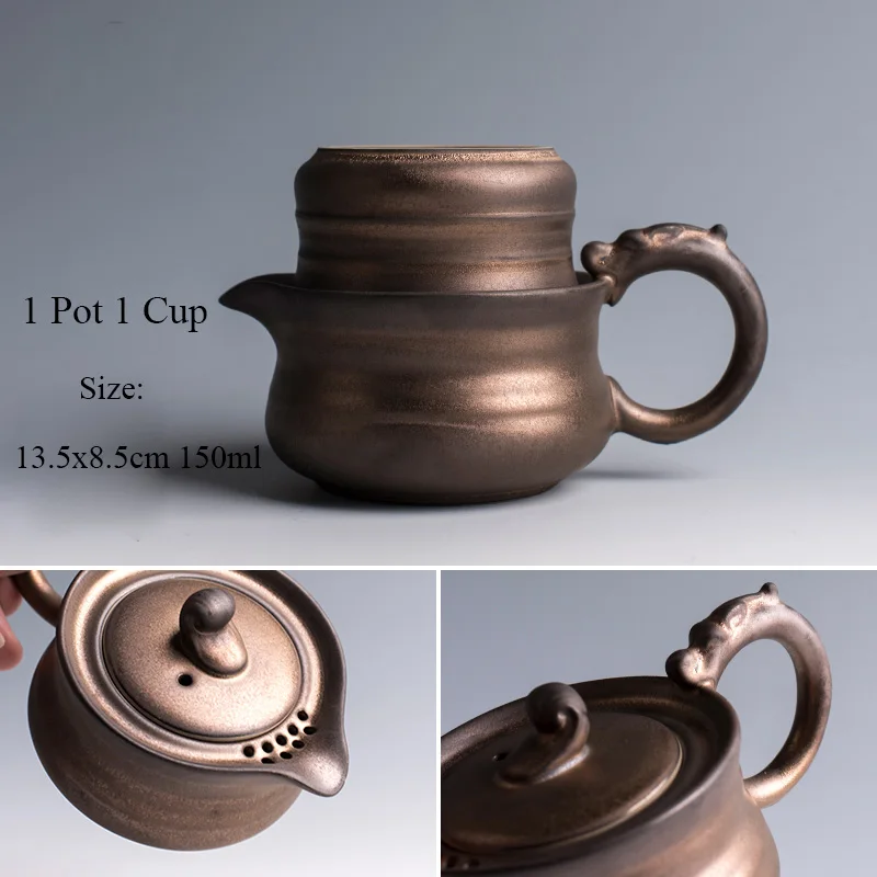 Style A TANGPIN керамический чайник Gaiwan, чайная чашка для пуэр китайские Чайники заварочные портативный чайный сервиз, кружка для вина - Цвет: Style A