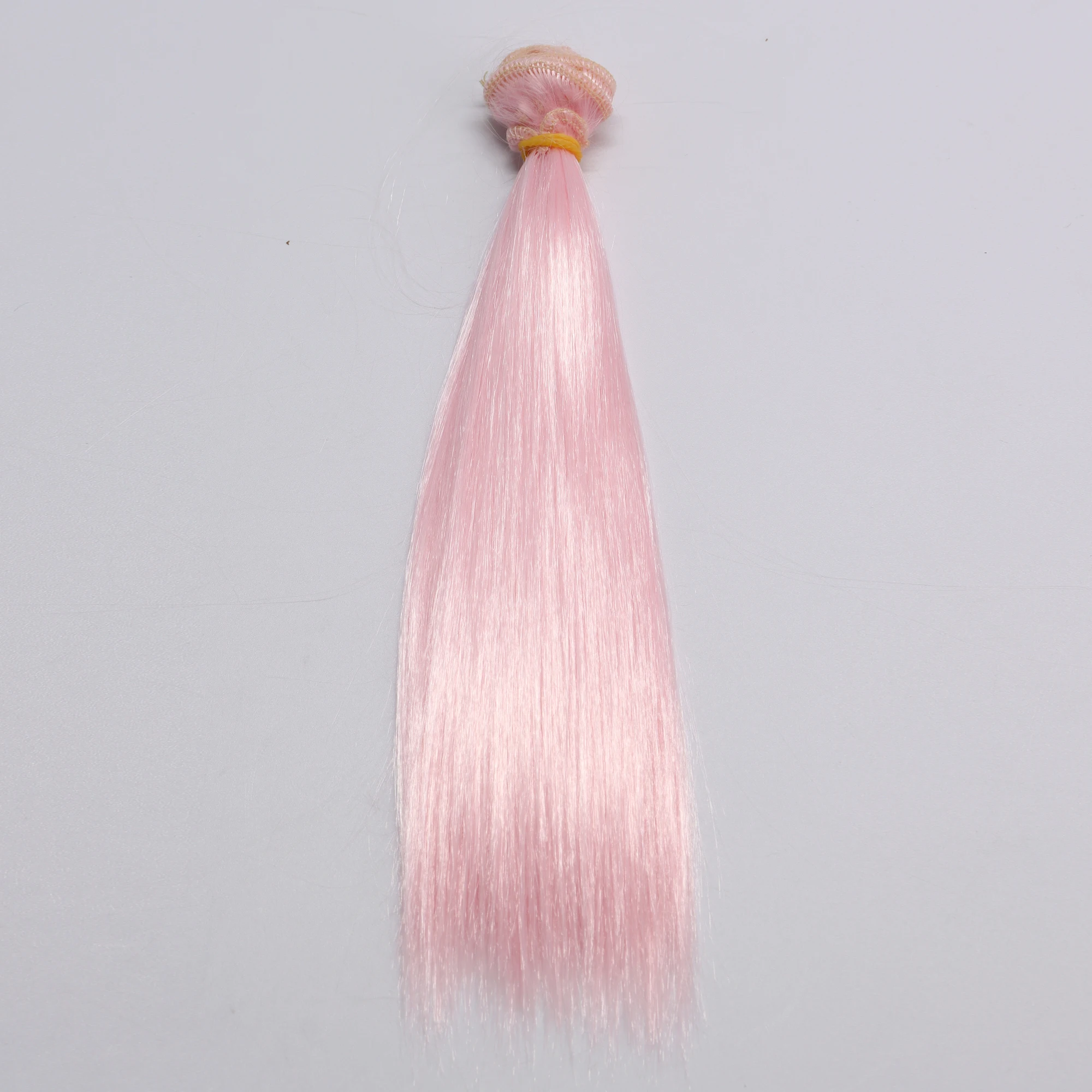 10cm/20cm Imitation Mohair Straight Hair Weft Soft Hair Wigs for BJD SD Puliip Kurhn Blyth All Doll Toy Doll Accessories 20