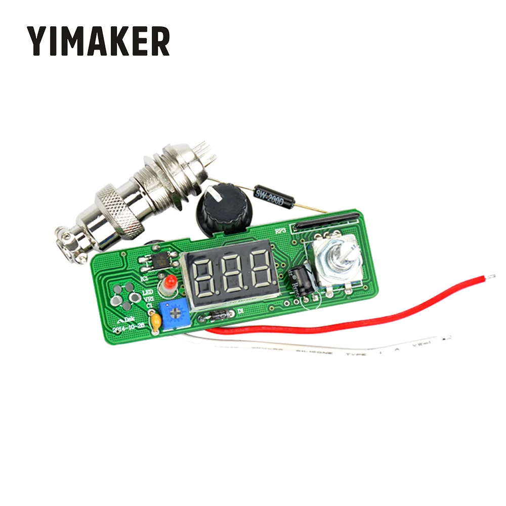 Цифровой паяльник YIMAKER T12 станция с регулятором температуры для нагревательного