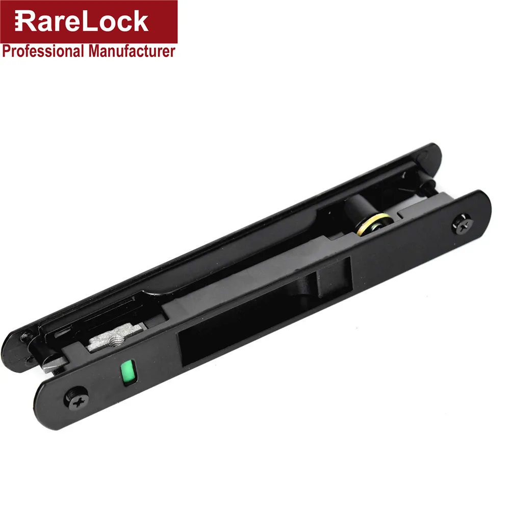 Rarelock раздвижные двери замок с зелеными красными наконечниками для окна спальни DIY безопасности дома аппаратные замки MMS228 ee