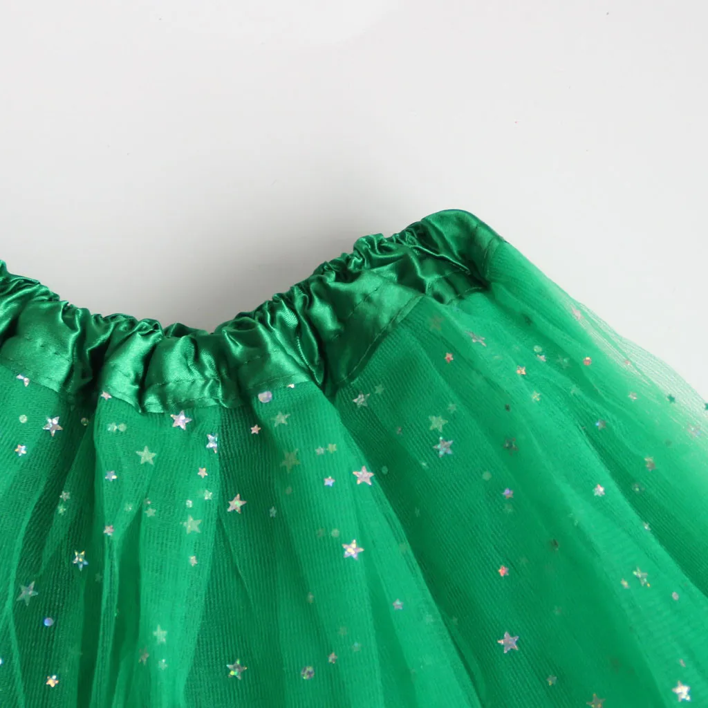 2020 Baby girls fluffy petti skirts tutu Girls Polka Dot Star Sequin Mesh Tutu Skirt Puff Tutu Ballet Girl Skirt