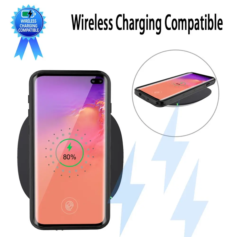 Чехол SHELLBOX IP68 Водонепроницаемый чехол для Samsung S10 Plus водонепроницаемый полная