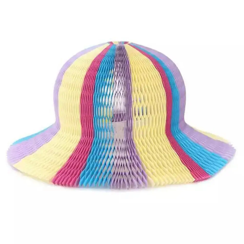 6 шт. Волшебная ваза Кепка разнообразная бумажная шляпа Солнцезащитная шляпа для мужчин и женщин девочек и мальчиков солнцезащитные Пляжные шапки, спортивные шапки - Цвет: A