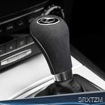 

Alcantara Suede ABS For Mercedes Benz A G E C Class CLS Accessories For Mercedes W204 W212 Interior Trim Gear Shift Cover