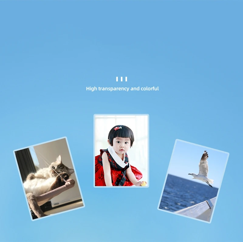 50pcsbag 125micron A4 Size PVC matte 2Flap Laminating Pouch Thickness  Hot Laminator Superplastic film (14)