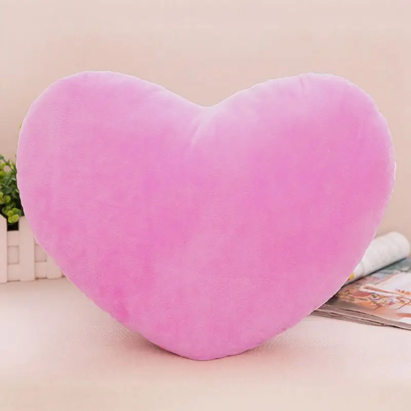 15cm Heart Shape Decorative Throw Pillow PP Cotton Soft Creative Doll Lover Gift