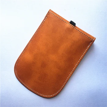 RFID Signal Blocking Faraday Bag Anti degaussing Car Key Shielded Case Genuine Leather Pouch For Car