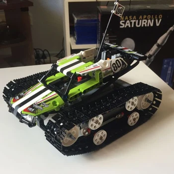 

IN STOCK 20033 452Pcs Technic Series RC Track Remote-control Race Car Building Blocks Bricks Kids Toys Christmas gift 42065
