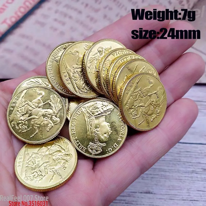 

1778-1900 UK Great Britain Queen Victoria 23mm 13pcs Copy Coins Full Set Brass Sovereign coin Collection Coin