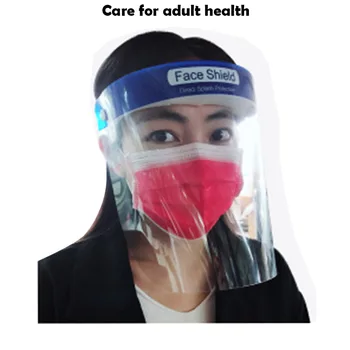 

5 Pcs Professional Dental Dental Face Shield For Dentist Dental Protective Detachable Adjustable Visor Films Anti-Fog Dustproof