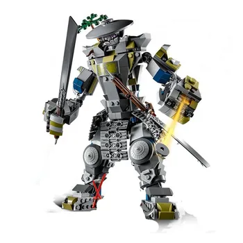

New Ninjagoes Titan's Samurai The Oni Titan Set Compatible With Lepining Ninjagoes Building Blocks Bricks Toys Children Gifts