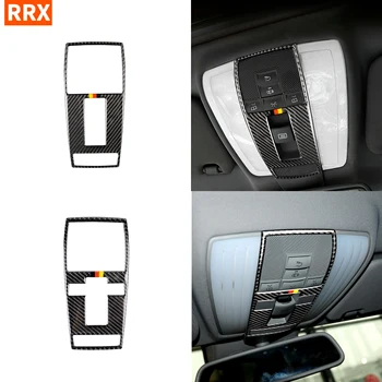 

For Mercedes Benz C Class W204 E class W212 Accessories Overhead Reading Light Panel Carbon Auto Modified Interior Sticker