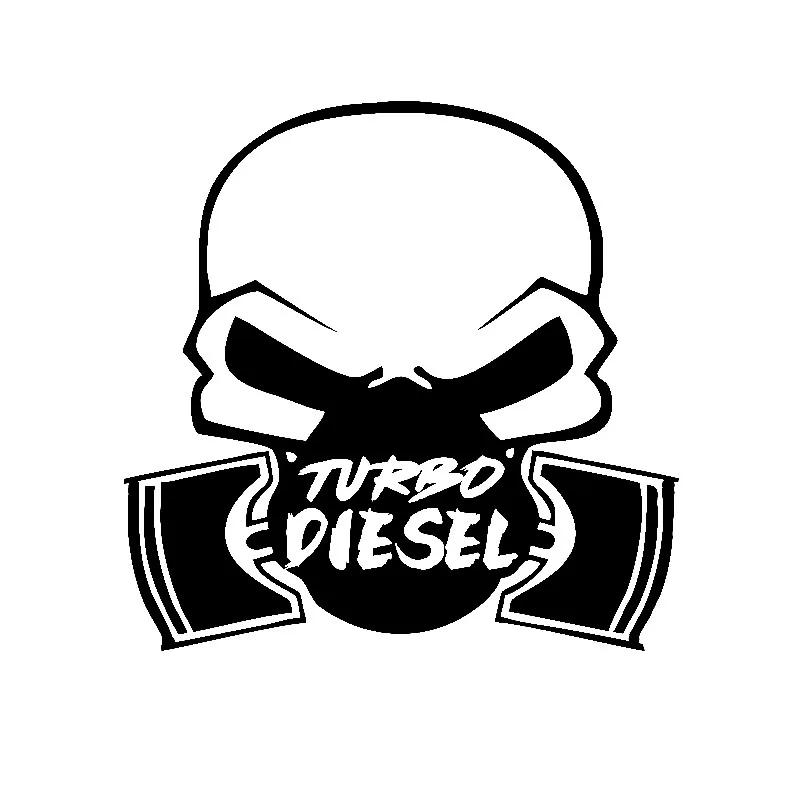 Car sticker waterproof cover scratch exterior decoration personalized car bumper window PVC turbo diesel truck Decal | Автомобили и