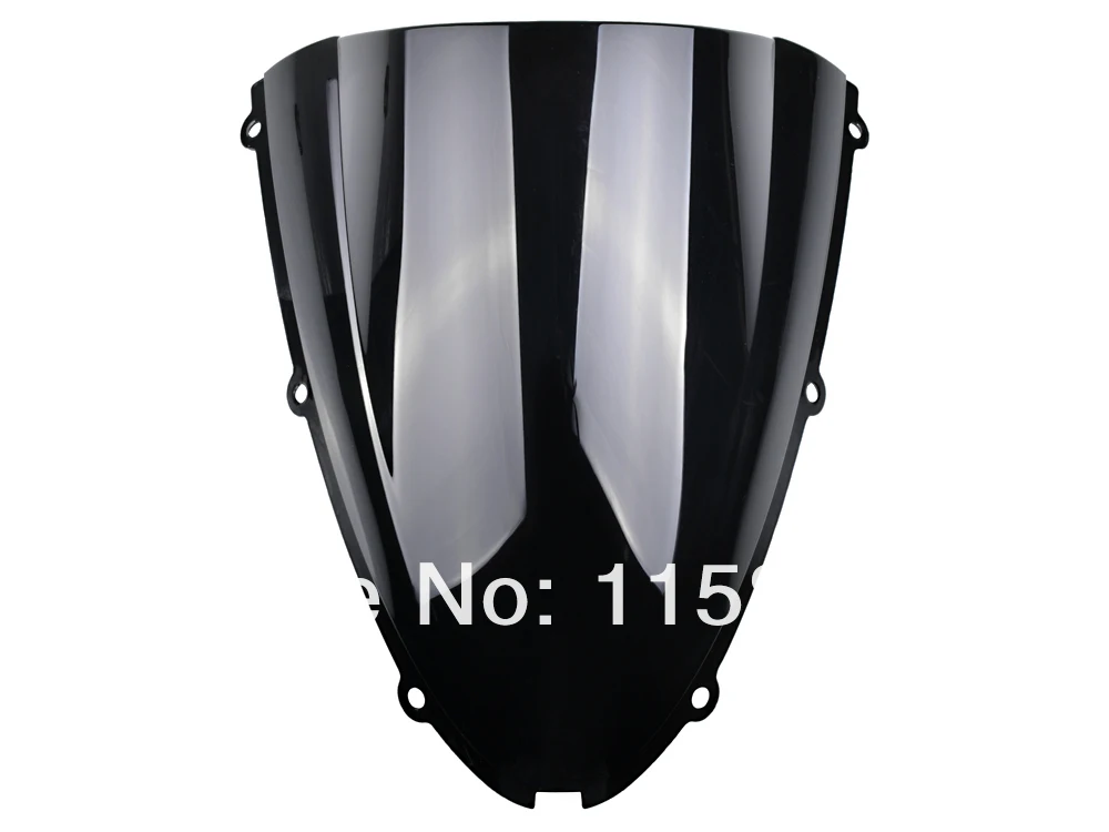 Черный лобовое стекло для чехол для Kawasaki ZX6R 636 2005 2006 2007 2008