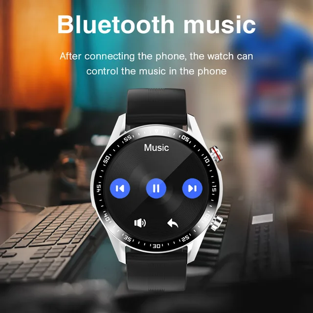 E1-2 Smart Watch Men Bluetooth Call Custom Dial Full Touch Screen Waterproof Smartwatch For Android IOS Sports Fitness Tracker 3