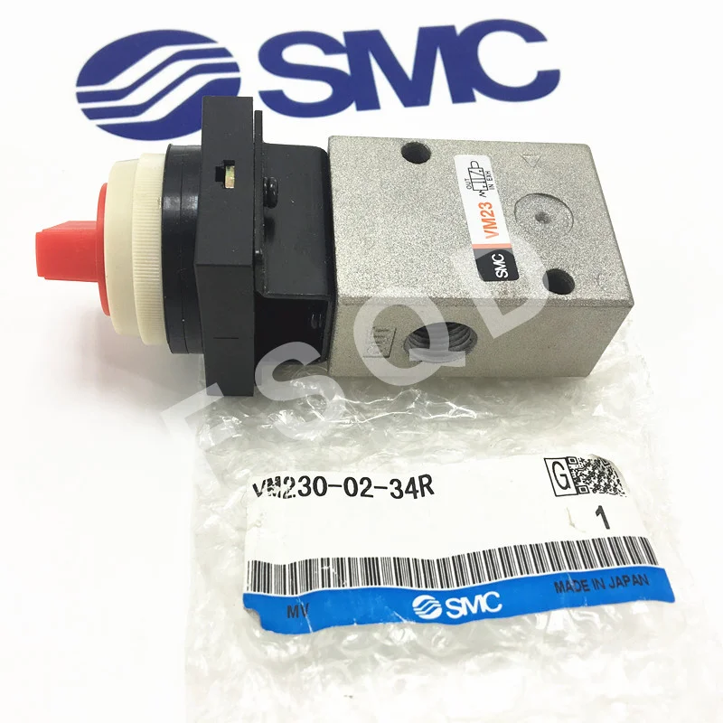 VM230-02-34R VM230-02-08 VM230-02-36 VM230-02-34B SMC ручной клапан механический клапан из нержавеющей стальной ролик VM series