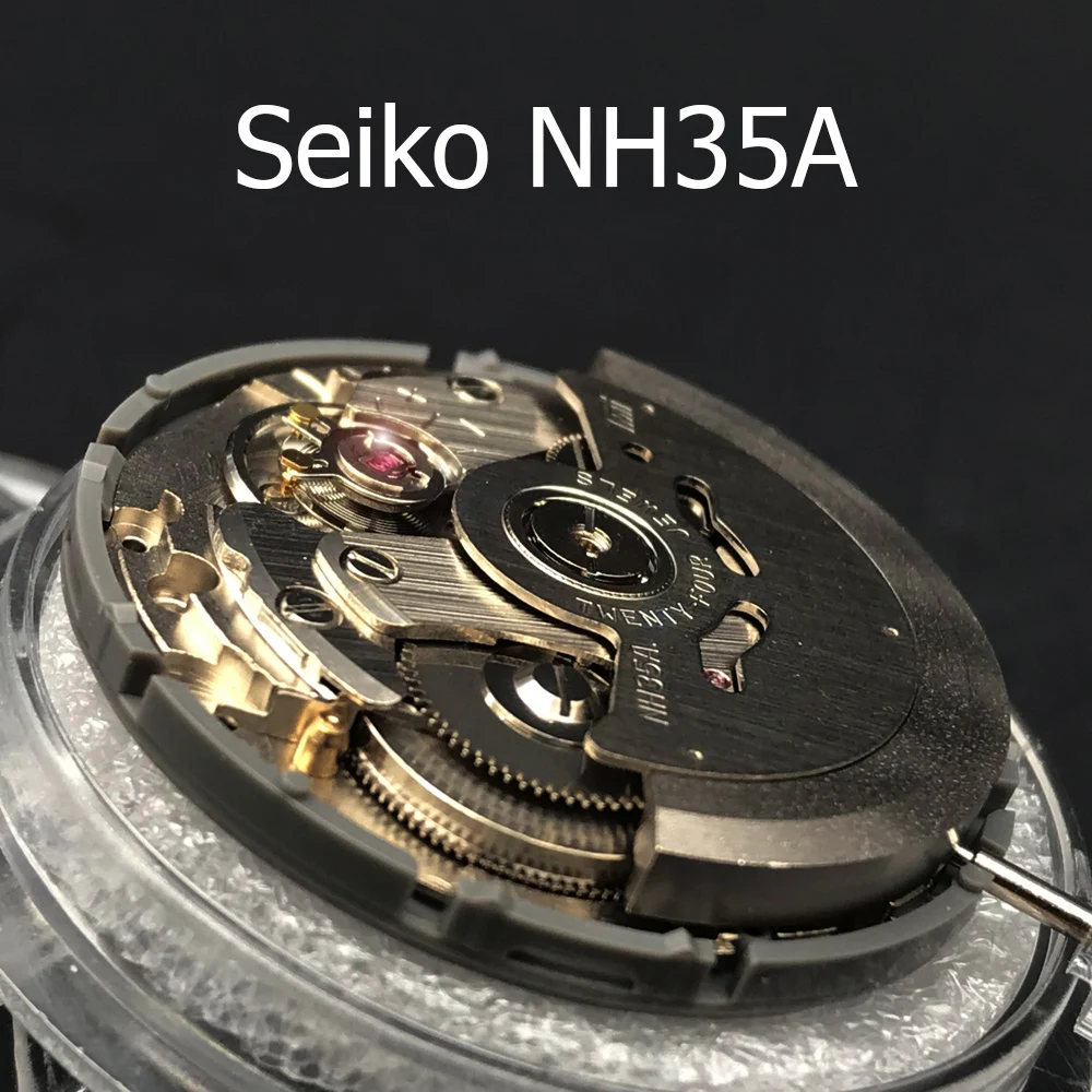 Genuine Japan Seiko Automatic Mechanism Mechanical Watch Movement Nh35a White Datewheel Watchmaker Replacements - Repair & - AliExpress