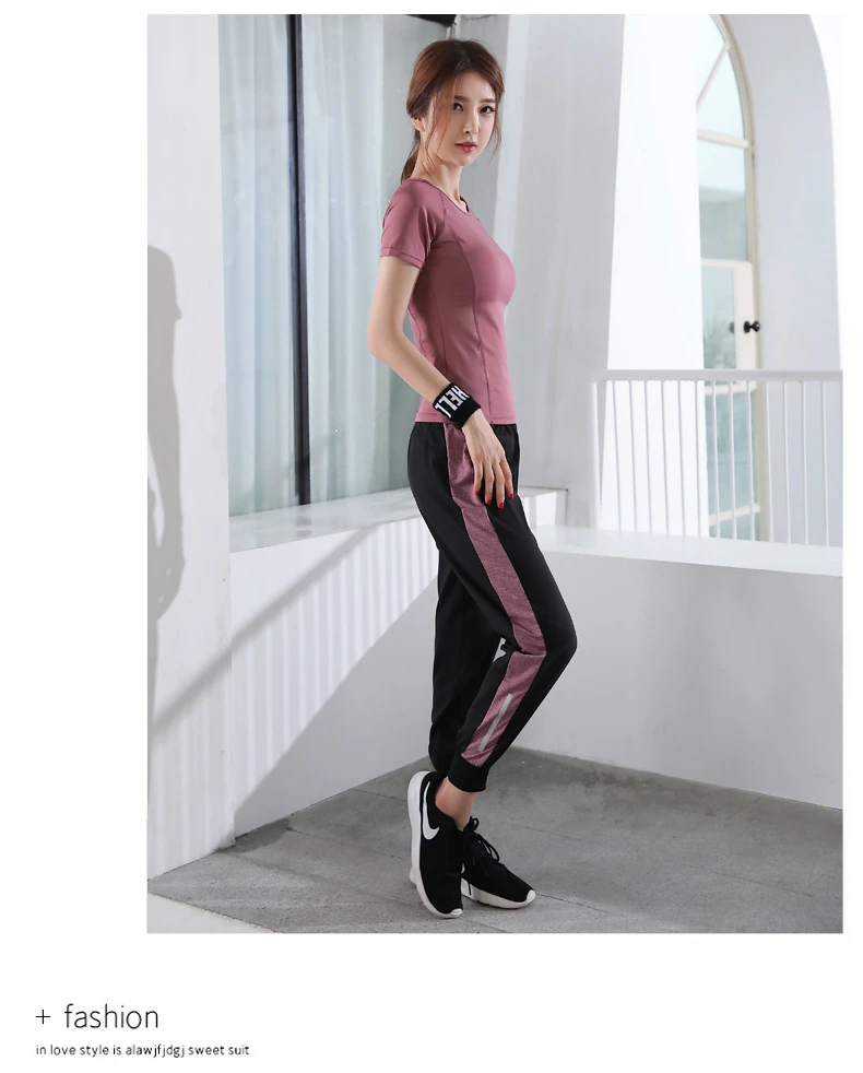 Women Tracksuit Solid Yoga Suit 3Pcs Sportwear Sexy Sport Bra Mesh Breathable Pants Run Jogging Gym Set Outdoor Fitness Clothing