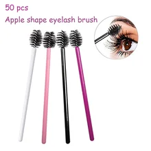 Mascara Brush Wand Eyebrow Brushes Eyelash Spoolie Eye Lash Wands Spooly Applicator Makeup Kits 50 pcs Mascara Brush Wand Eyebrow Brushes Eyelash Spoolie Eye Lash Wands Spooly Applicator Makeup Kits 50 pcs