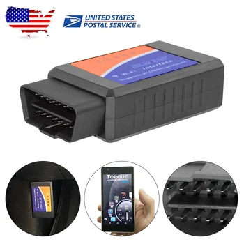 

ELM327 V1.5 Bluetooth/Wifi OBD2 Scanner Diagnostic Tool PIC18F25K80 OBDII Cables Adapters Sockets