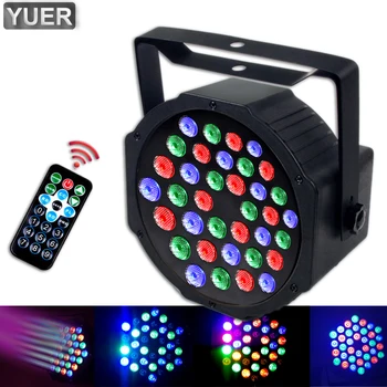 

36x3W LED Par Light RGBW Disco Wash Light DJ Equipment 3/7 Channels DMX 512 LED Uplights Strobe Stage Lighting Effect Lights