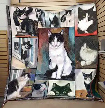 

Cartoon printing Kids Adults Bed Soft Warm Thin Blanket Cotton Quilt King Size Wholesale Custom Pattern Quilt Blanket