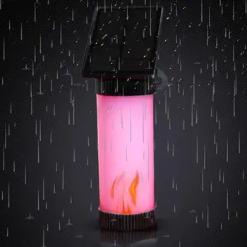 

Creative Solar Lamp LED Solar Powered Flickering Fire Waterproof Lighting For Garden Outdoor Wall Decor Light Flame Landsca X8J1