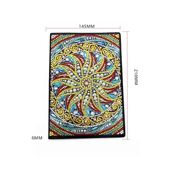 

Fancy DIY Diamond Painting Special Shape A5 Notebook Diary Book Embroidery Craft