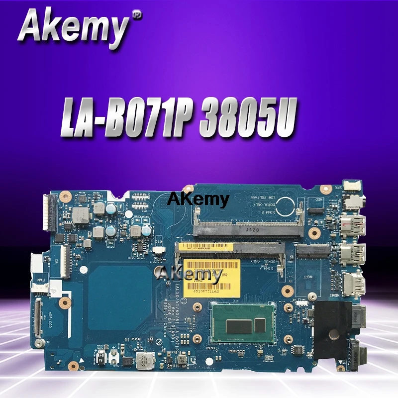 

for dell Latitude 3450 CN-019J9G 019J9G 19J9G LA-B071P laptop motherboard with SR210 3805U 100% work