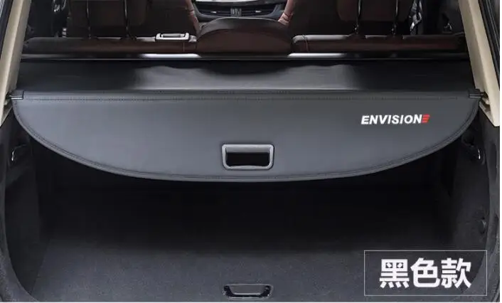 Применение только для(Левый руль) Buick envision Чехлы для багажника 14-19 раздел 18 внутренние Чехлы для багажника украшения - Цвет: Envision black