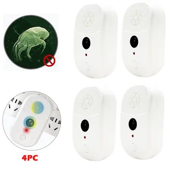 

4PCS Earth Bed Bug Flea and Ant Crawling Insect Mite Killer Repeller for bed Small sterilizer to kill mites for home easy using