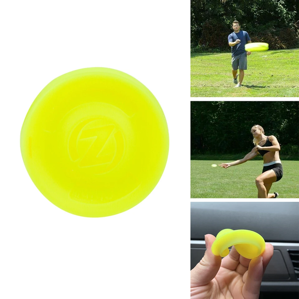 mini silicone frisbee