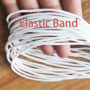 

Dropshipping 110 Yards Elastic Band Round Elastic Band Round Elastic Rope Rubber Band Elastic Line DIY Sewing Accessories