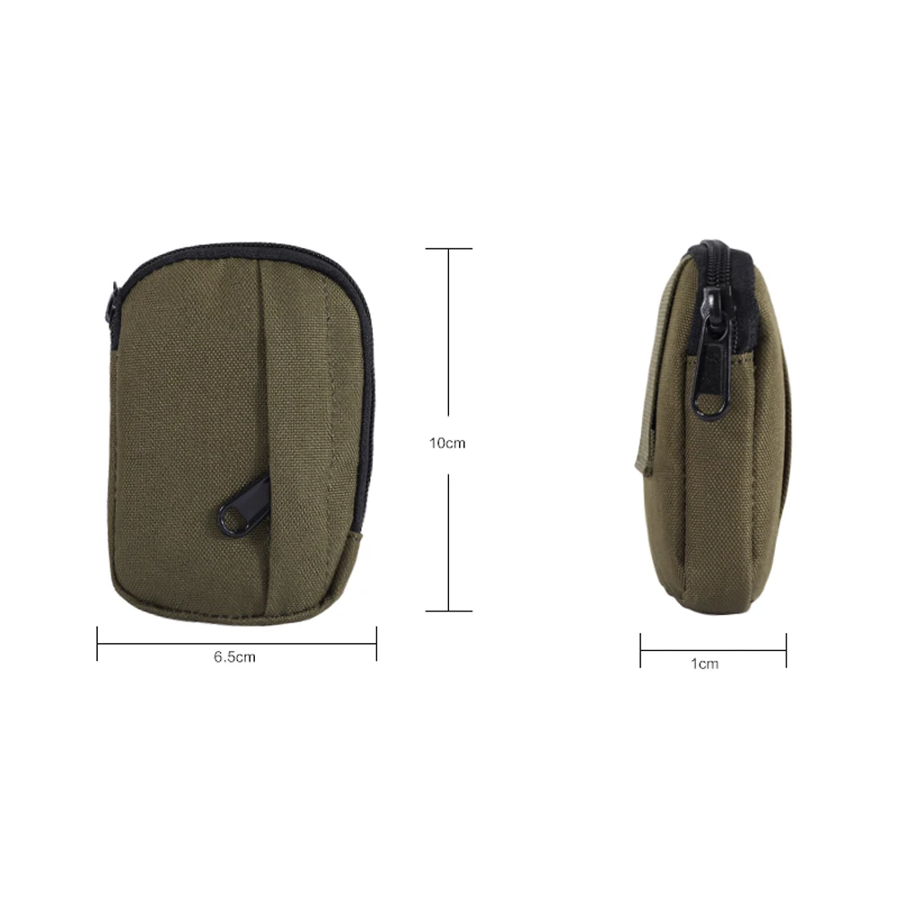 Military Coin Case Tactical Utility Belt Pouches Mini Key Pouch Practical Hunting Funny Pack First Aid Medicine Bag Molle Pouch 6