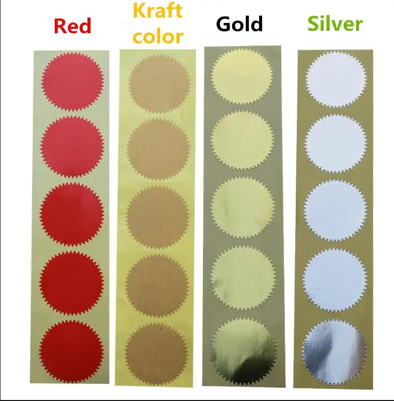 100Pcs 45mm50mm Embosser Sticker for Embossing Stamp ,blank sticker for